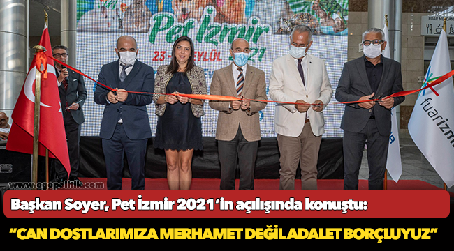 Soyer, “Can dostlarımıza merhamet değil adalet borçluyuz”