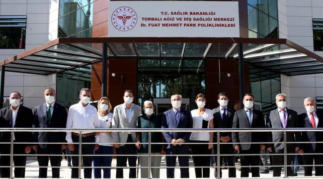 TORBALI AĞIZ VE DİŞ SAĞLIĞI MERKEZİNE DR. FUAT MEHMET PARK’IN ADI VERİLDİ