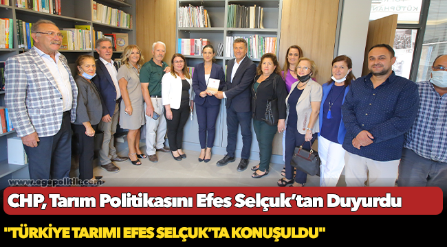 Türkiye Tarımı Efes Selçuk’ta Konuşuldu