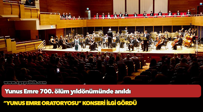 Yunus Emre 700. ölüm yıldönümünde anıldı