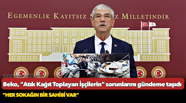 Beko, "Atık Kağıt Toplayan İşçilerin" sorunlarını gündeme taşıdı