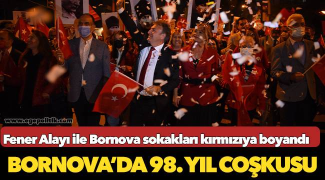 Bornova’da 98. Yıl Coşkusu