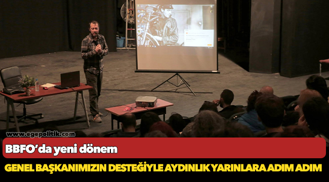 Bornovalı gençlere ilk kısa film deneyimi