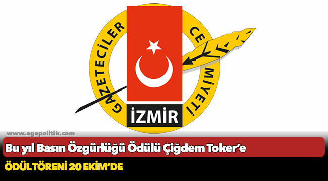 Bu yıl Basın Özgürlüğü Ödülü Çiğdem Toker’e