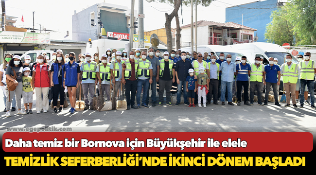 Daha temiz bir Bornova için  Büyükşehir ile elele