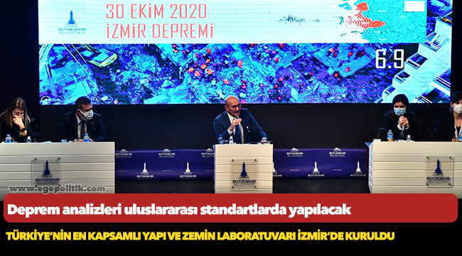 Deprem analizleri uluslararası standartlarda yapılacak