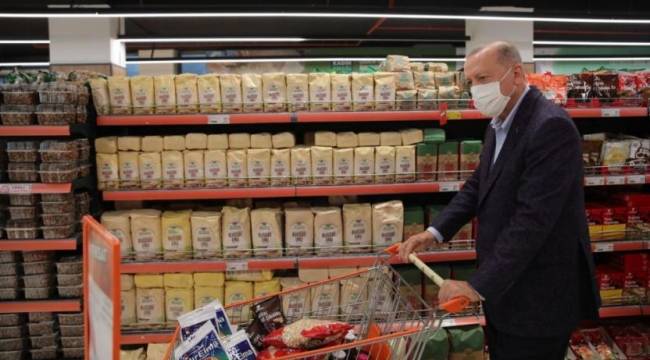 Erdoğan'ın 'atıştırmalık' alışverişi kaç para tuttu?