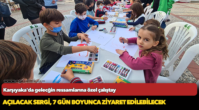 Geleceğin ressamlarına özel çalıştay