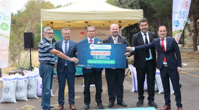 İl Tarım ve Orman Müdürlüğü’nden İzmirli Üretici Ve Yetiştiricilere Büyük Destek