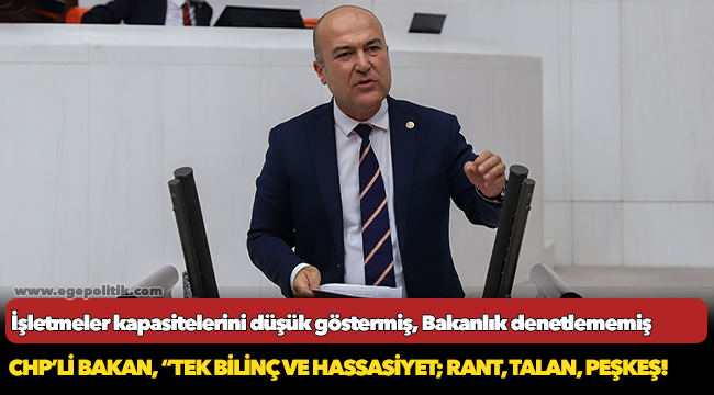 İşletmeler kapasitelerini düşük göstermiş, Bakanlık denetlememiş