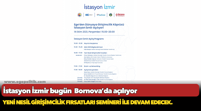 İstasyon İzmir bugün  Bornova’da açılıyor