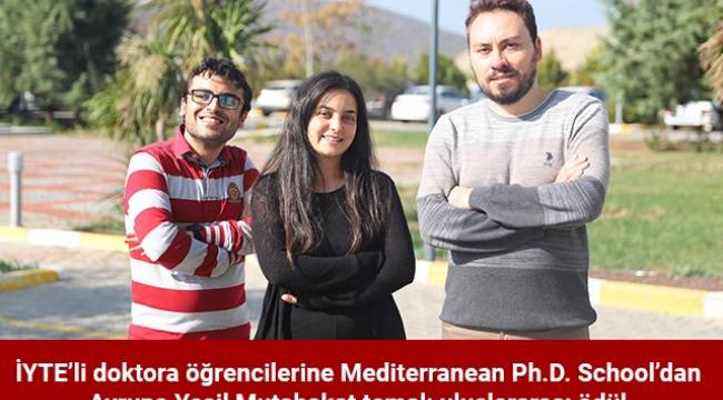 İYTE'ye iki ayrı ödül!