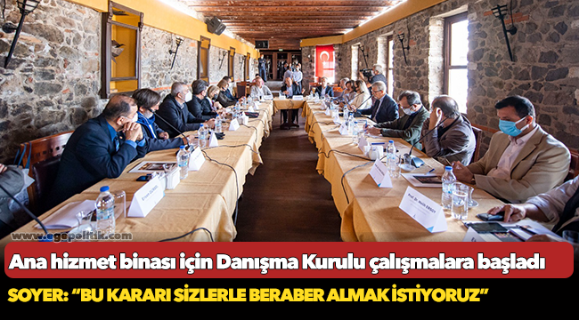 İzmir Büyükşehir Belediyesi’nin Konak’taki ana hizmet binası için Danışma Kurulu çalışmalara başladı