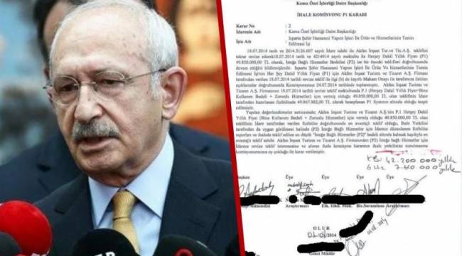 Kılıçdaroğlu'nun 'elime ulaştı' dediği belge ortaya çıktı