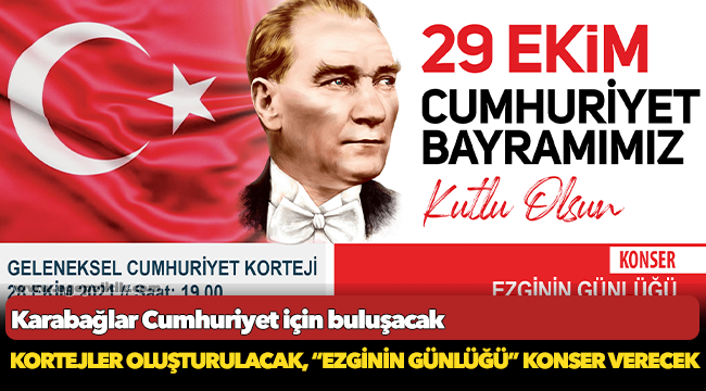 Kortejler oluşturulacak, “Ezginin Günlüğü” konser verecek.