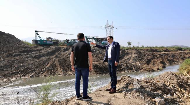 Küçük Menderes Nehri&#039;nin temizlenmesi İzmir&#039;in en büyük çevre projesi
