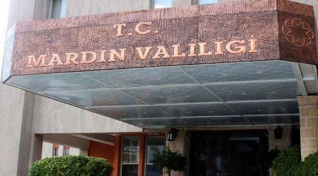 Mardin Valiliği'nden 15 gün gösteri ve yürüyüş yasağı