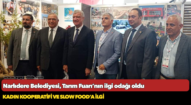 Narlıdere Belediyesi, Tarım Fuarı’nın ilgi odağı oldu