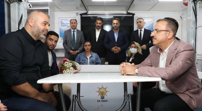 Sürekli;  “Yatırım ve hizmet rüzgârı bizimle esiyor!”