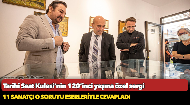 Tarihi Saat Kulesi’nin 120’inci yaşına özel sergi