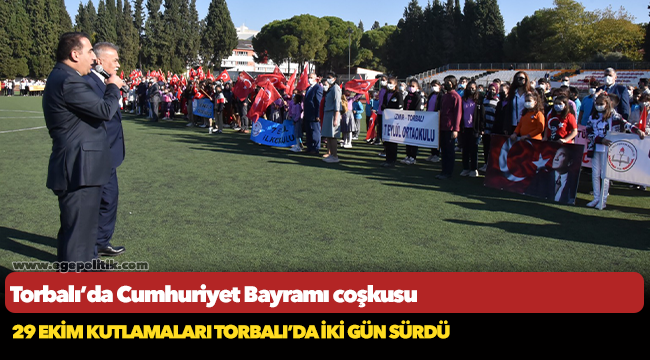 Torbalı’da Cumhuriyet Bayramı coşkusu