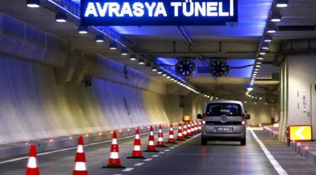 Avrasya Tüneli’nde 50 milyon TL'lik ‘kaçak’ cezalar görevli şirkete bırakılmış!