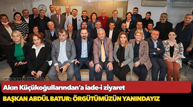 Batur: Örgütümüzün yanındayız