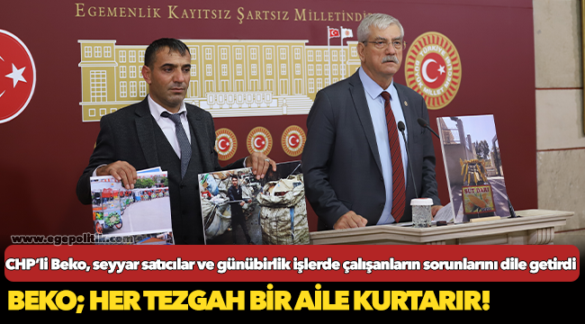 Beko, "Her tezgah bir aile kurtarır"