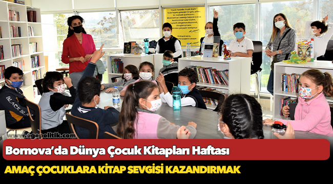 Bornova’da Dünya Çocuk Kitapları Haftası