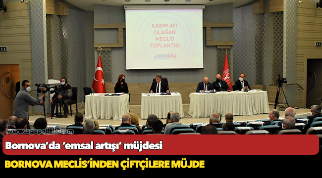 Bornova’da ‘emsal artışı’ müjdesi