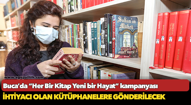 Buca’da “Her Bir Kitap Yeni bir Hayat” kampanyası