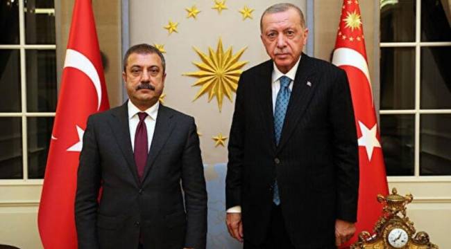 Erdoğan, Merkez Bankası Başkanı Kavcıoğlu ile görüştü