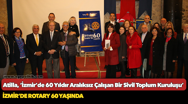 İzmir'de Rotary 60 yaşında