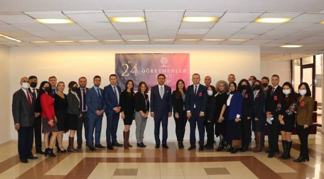 İzmir İl Milli Eğitim Müdürlüğü '24 Kasım Öğretmenler Günü'nü Kutladı