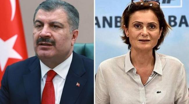 Kaftancıoğlu'ndan Fahrettin Koca'ya teşekkür