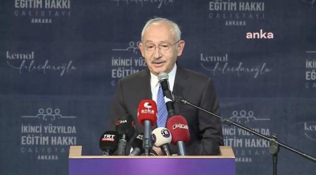 Kılıçdaroğlu'ndan 'Barış Akademisyenleri' açıklaması: 'Türkiye’nin bu ayıptan kurtulması lazım'