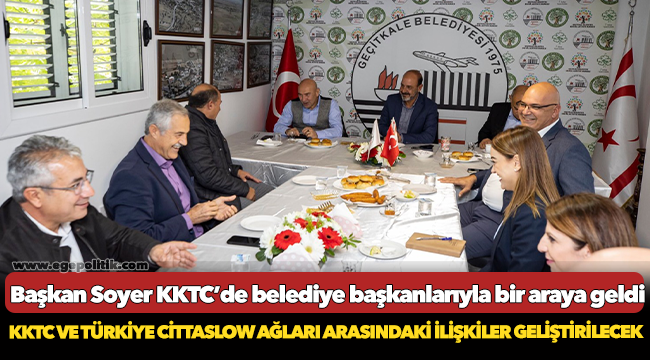 KKTC ve Türkiye Cittaslow ağları arasındaki ilişkiler geliştirilecek