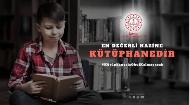 Kütüphanesiz okul kalmayacak