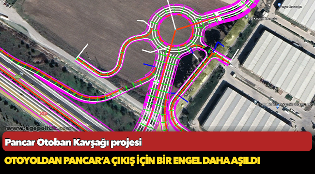 Pancar otoban kavşağı UKOME’den geçti