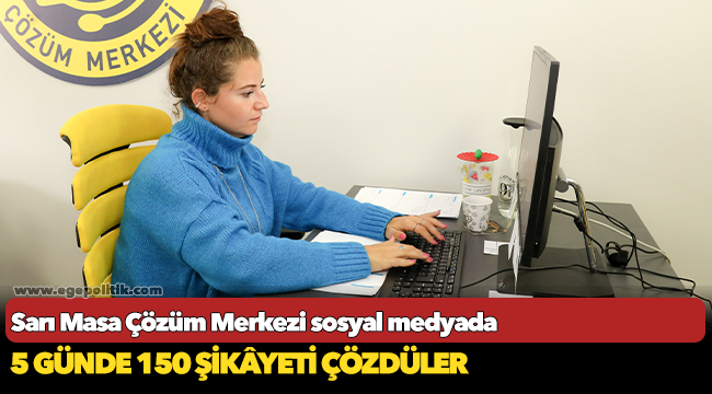 Sarı Masa Çözüm Merkezi sosyal medyada