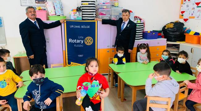 Urla Rotary Kulübü'nden eğitime destek!