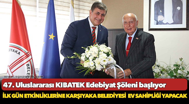 47. Uluslararası KIBATEK Edebiyat Şöleni başlıyor