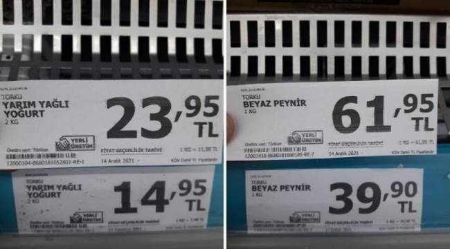 A-101'den bu sabah tam 112 ürüne büyük zam: İşte yeni fiyatlar!