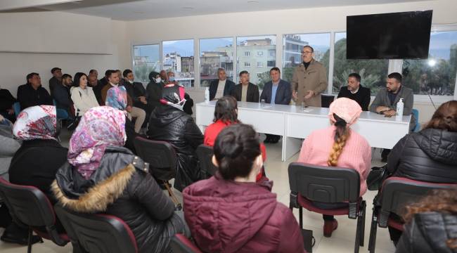 AK Parti İzmir İl Başkanı Kerem Ali Sürekli;  “Devlet üreticinin; üretici devletin yanında.”