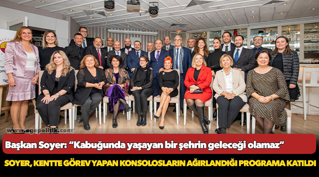 Başkan Soyer: “Kabuğunda yaşayan bir şehrin geleceği olamaz”