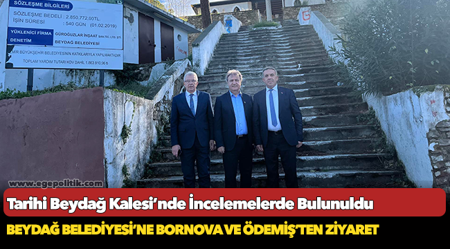 Beydağ Belediyesi’ne Bornova Ve Ödemiş’ten Ziyaret