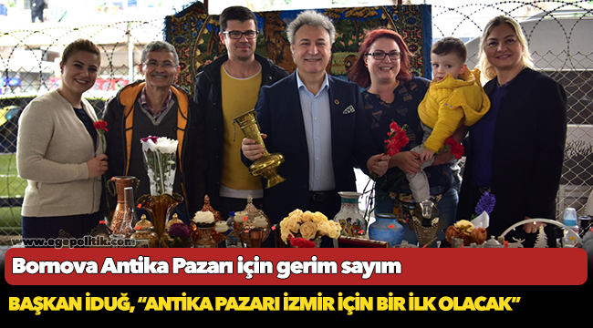 Bornova Antika Pazarı için gerim sayım
