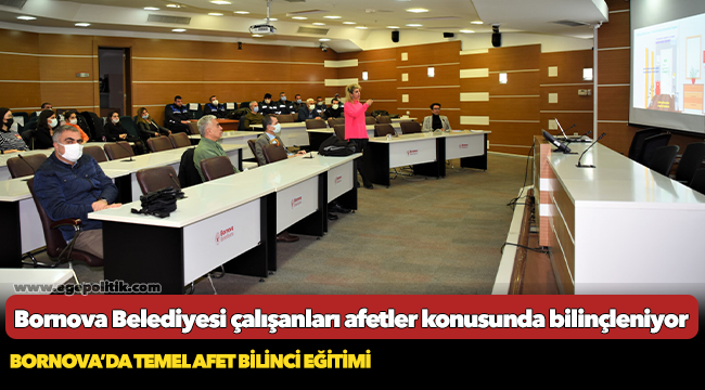 Bornova’da Temel Afet Bilinci Eğitimi