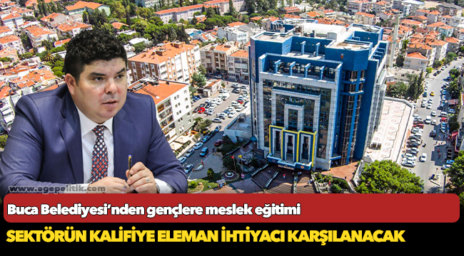 Buca Belediyesi’nden gençlere meslek eğitimi