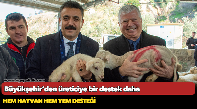 Büyükşehir’den üreticiye bir destek daha